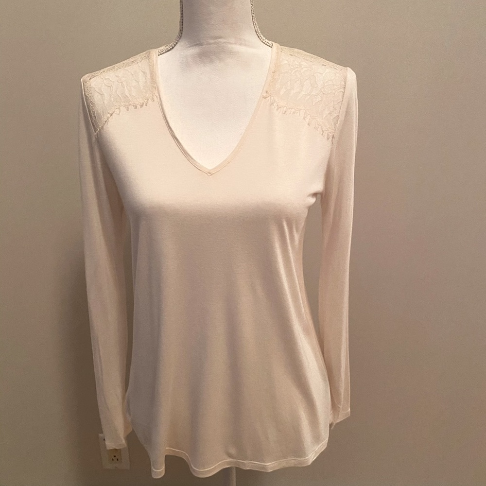 Beautiful blush lace top